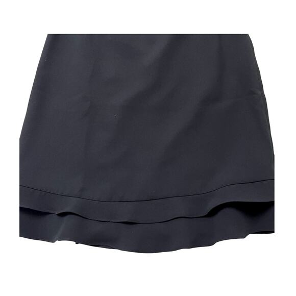 Kasper Skirt Suit Set Size 12 Pink Jacket Blazer Black Skirt Ruffle Hem Classic - Picture 11 of 15